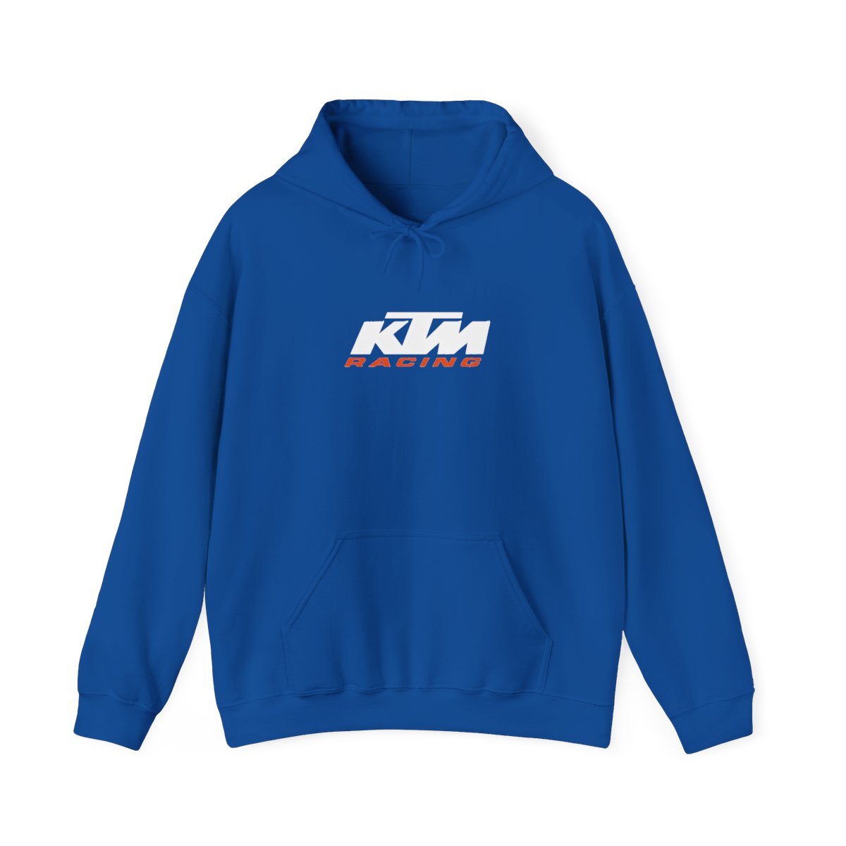 KTM Racing Logo Black Zip-Up Hoodie with Orange Trim - alternate angle 5, merchandise