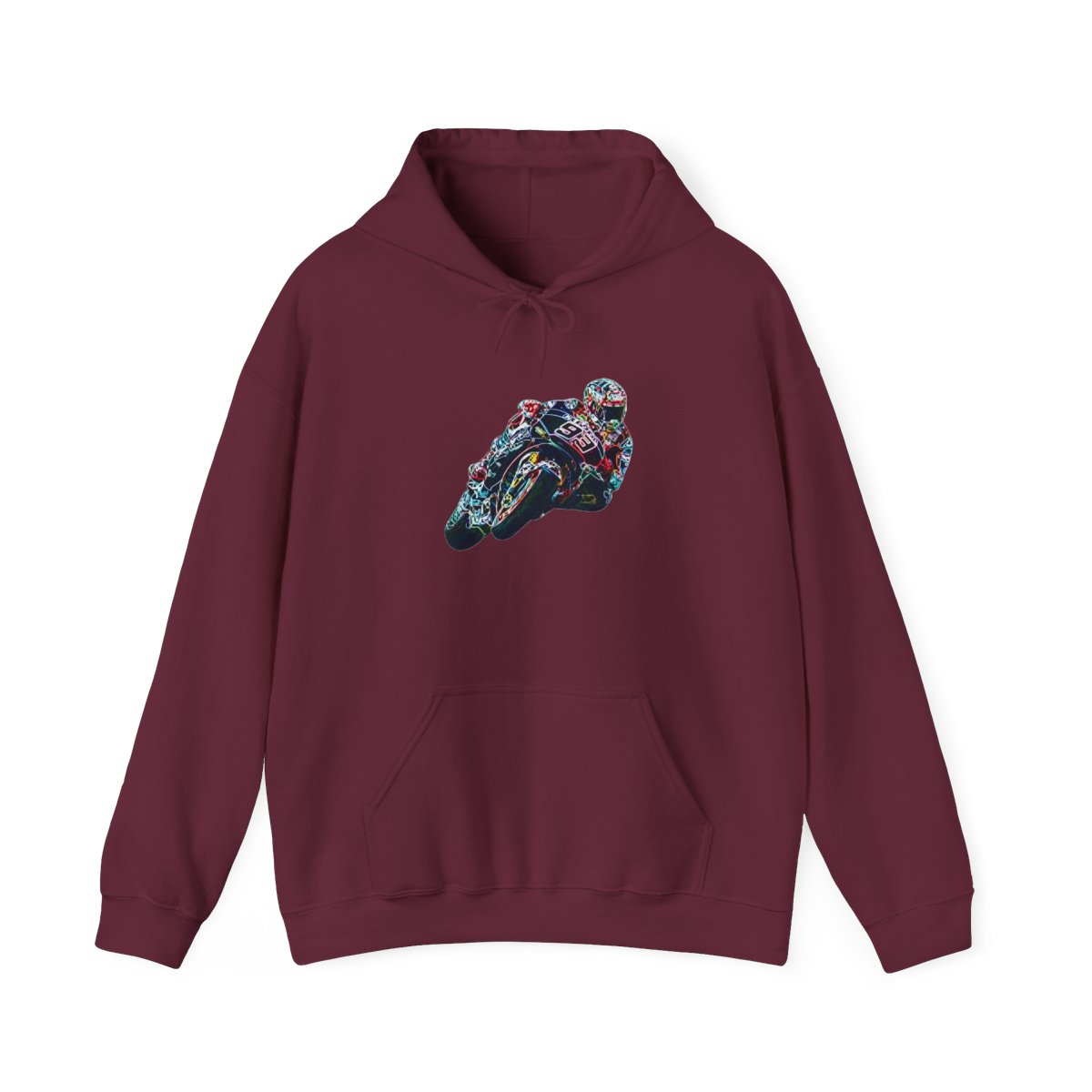 Marc Marquez MM93 Ant-Man Crossover Hoodie - MotoGP Marvel Fan Gift - alternate angle 3, merchandise