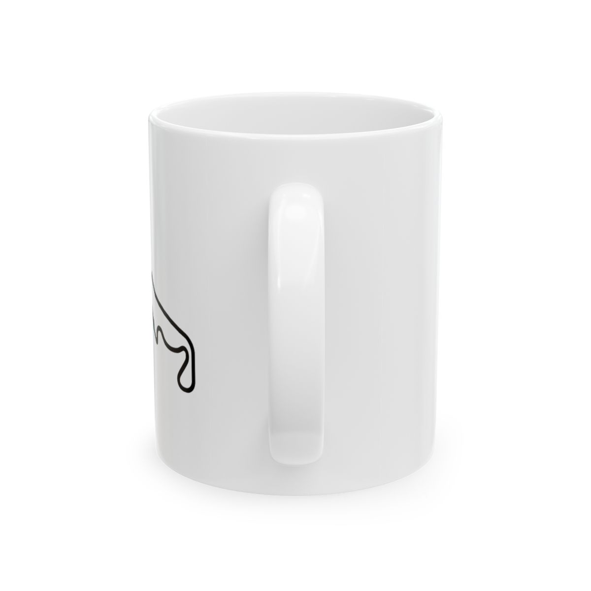 France Racing Track Circuit Mug - Le Mans Motorsport Coffee Cup - alternate angle 3, merchandise