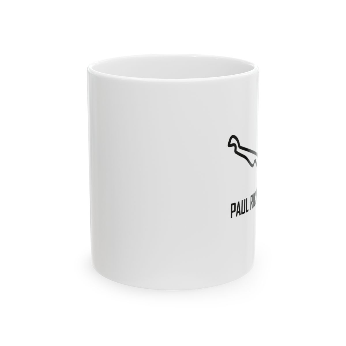 France Racing Track Circuit Mug - Le Mans Motorsport Coffee Cup - alternate angle 1, merchandise