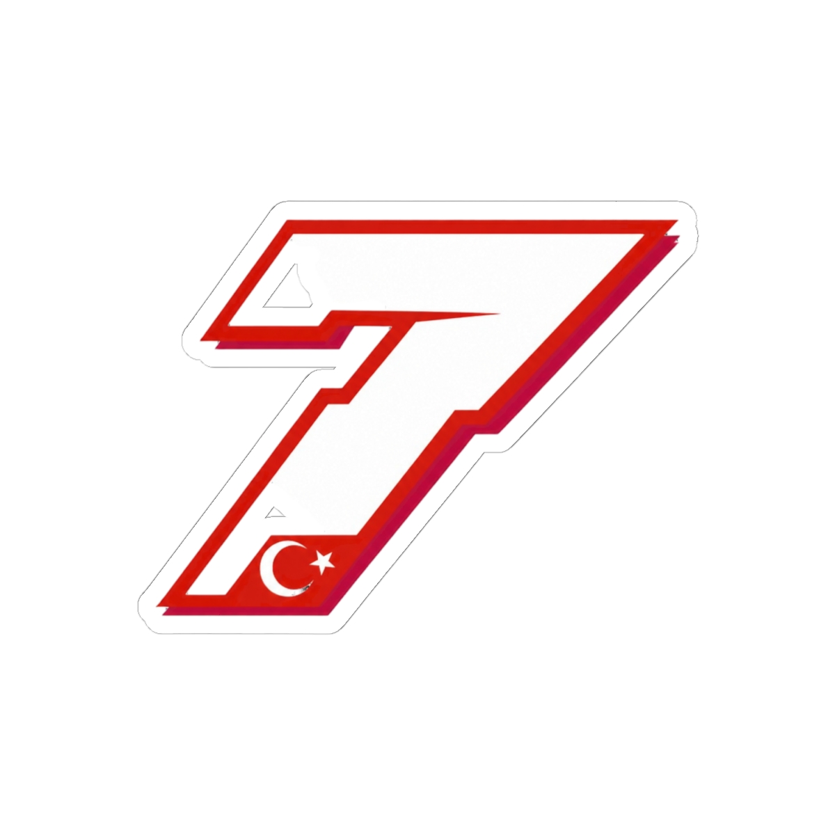 Toprak Razgatlioglu #7 Sticker | Bold Vinyl Decal - alternate angle 1, merchandise
