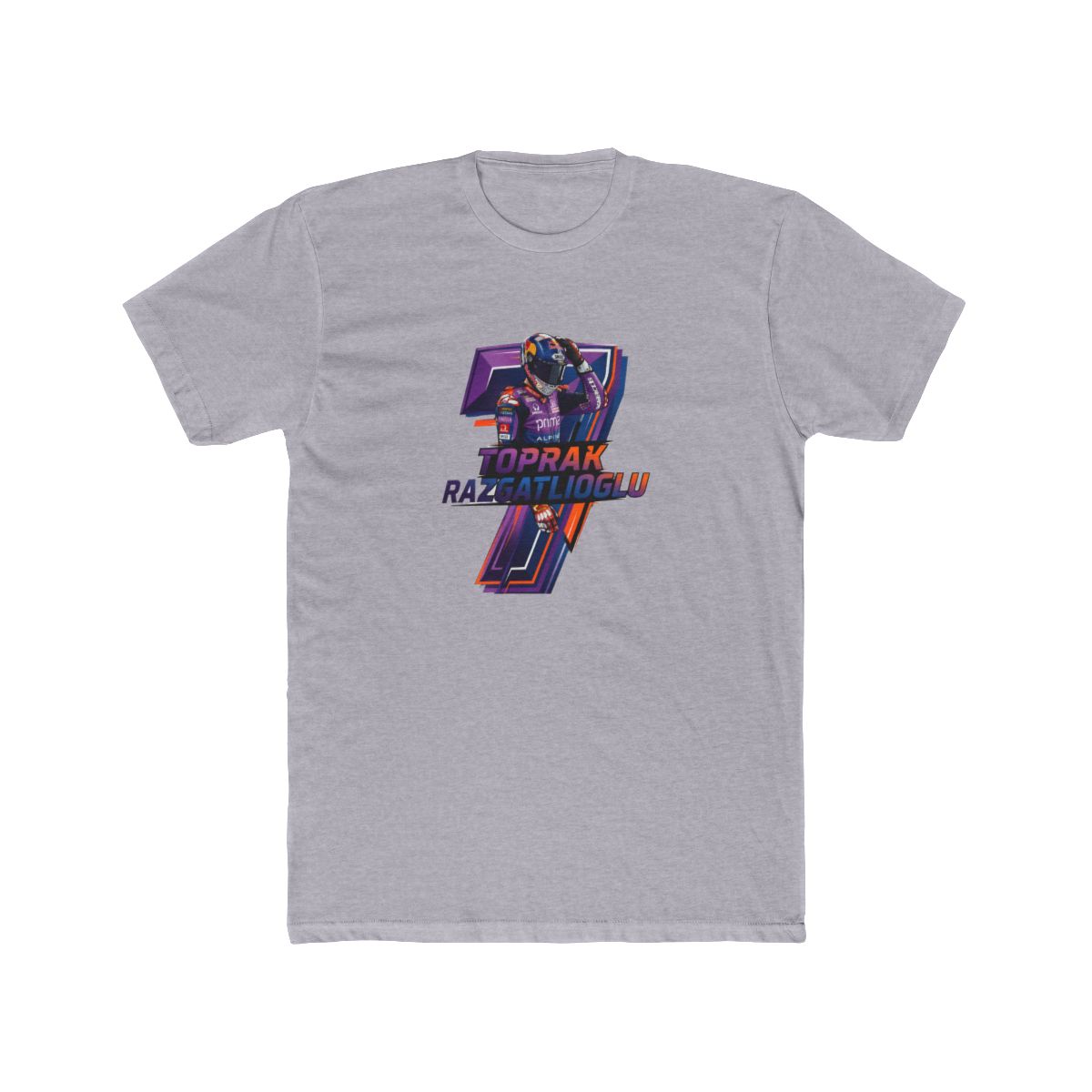 Toprak 7 MotoGP Extreme Racing Performance Art T Shirt