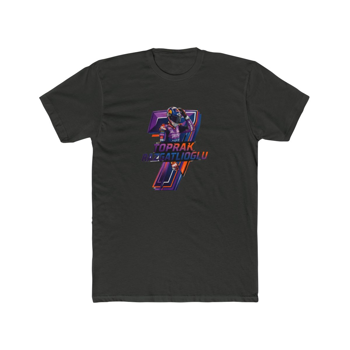 Toprak 7 MotoGP Extreme Racing Performance Art T Shirt - alternate angle 5, merchandise