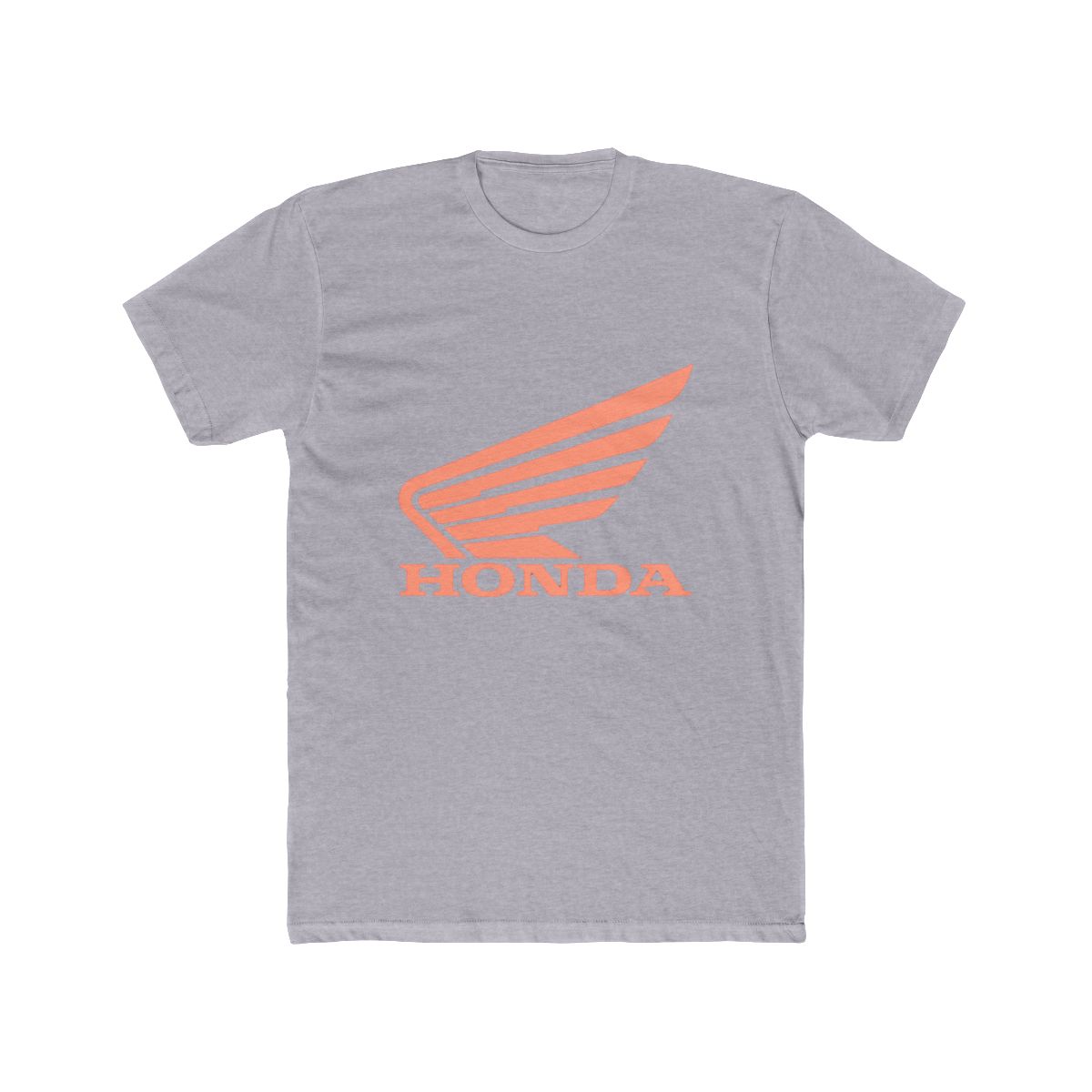 Honda Racing Bold Red Wing Logo T Shirt - Motorsport Fan Gear - alternate angle 4, merchandise