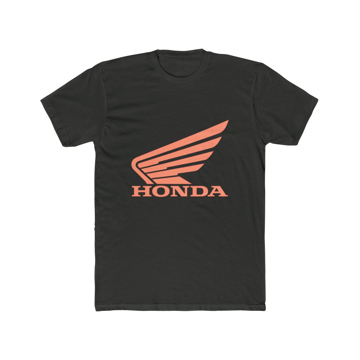 Honda Racing Bold Red Wing Logo T Shirt - Motorsport Fan Gear - alternate angle 5, merchandise