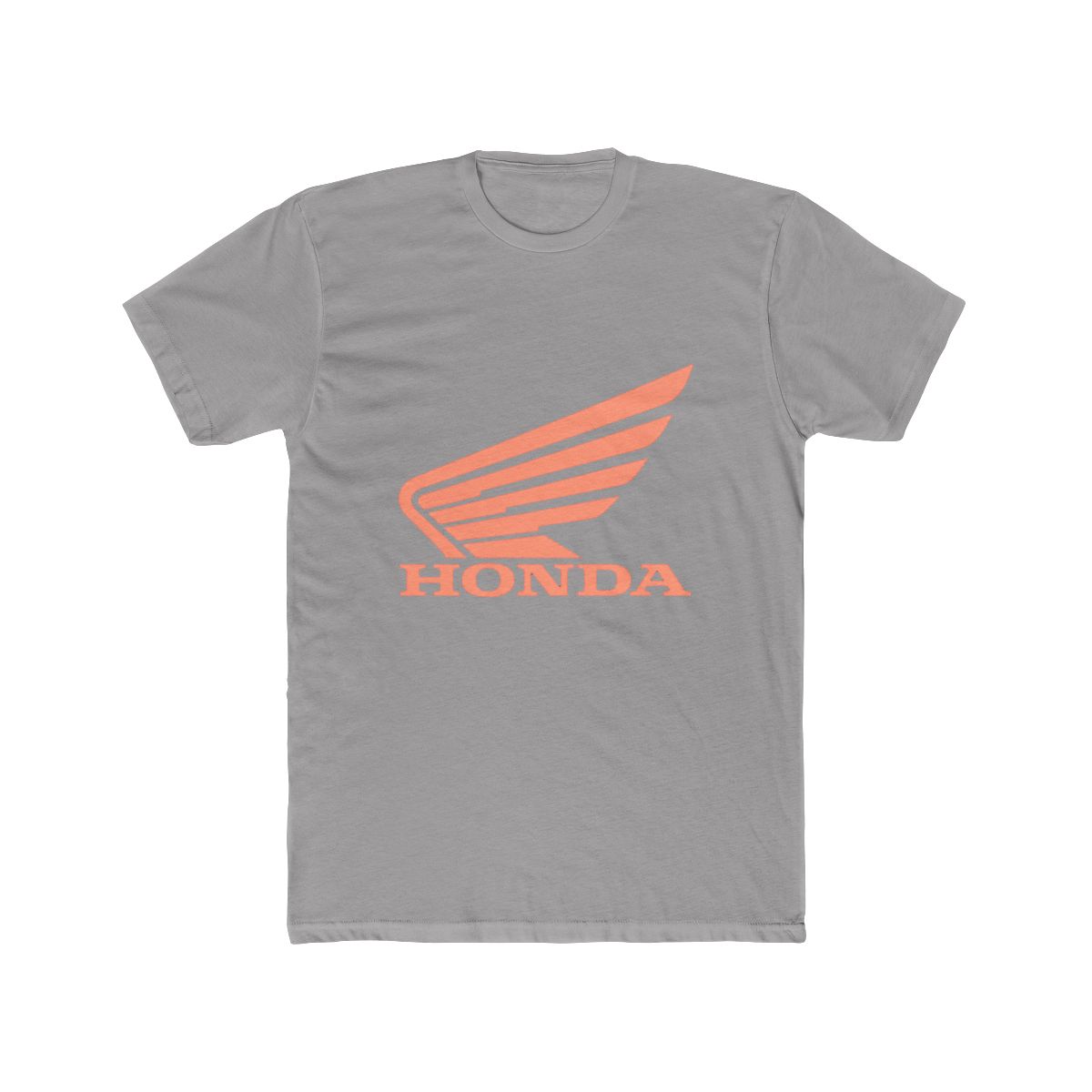 Honda Racing Bold Red Wing Logo T Shirt - Motorsport Fan Gear - alternate angle 2, merchandise